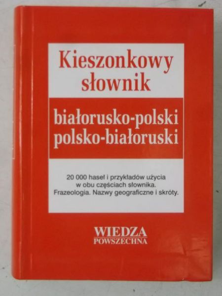 Kieszonkowy słownik białorusko-polski, polsko-białoruski