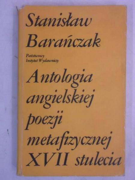 Antologia angielskiej poezji metafizycznej XVII stulecia
