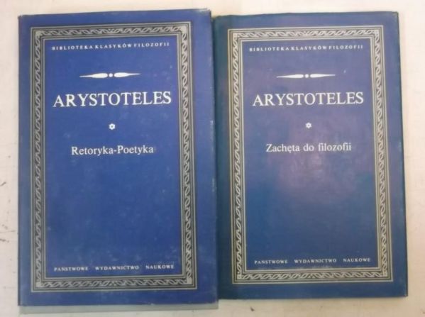 Arystoteles - Zachęta do filozofii / Retoryka-Poetyka, BKF