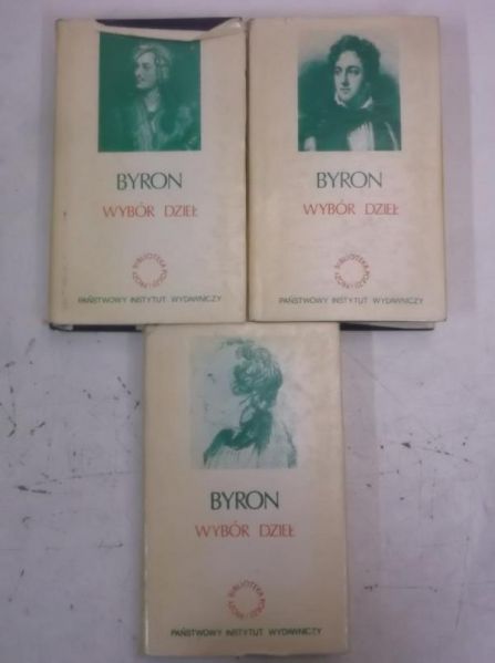 Byron George - Wybór dzieł, Tom I-III