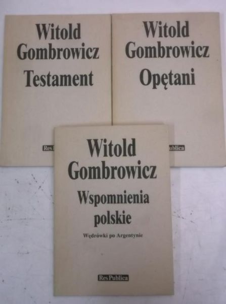 Wspomnienia polskie/ Opętani/ Tetament