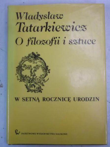O filozofii i sztuce w setną rocznicę urodzin