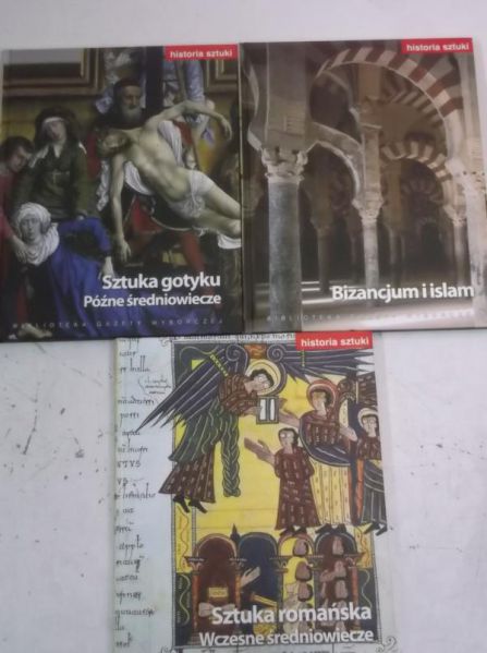Historia sztuki, zestaw 3 książek