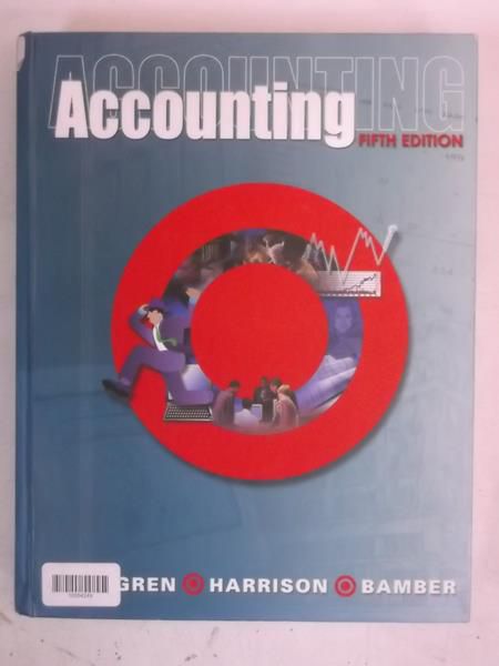 Accounting. Fifth Edition