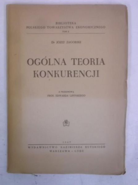 Ogólna teoria konkurencji, 1947 r.