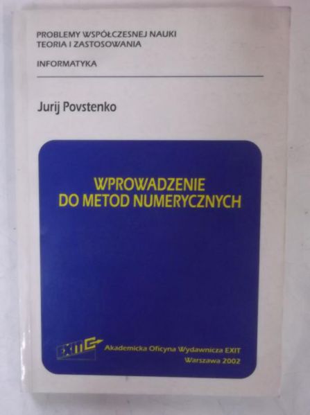 Wprowadzenie do metod numerycznych