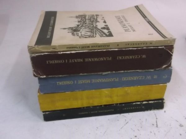 Planowanie miast i osiedli, tomy I, II, IV-VI