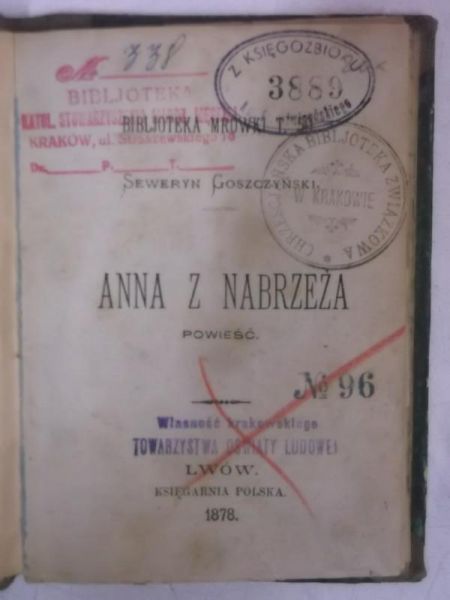 Anna z Nabrzeża, 1879 r.