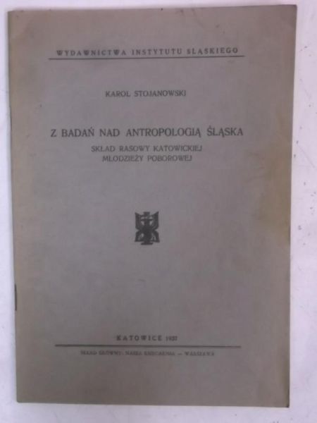 Z badań nad antropologią Śląska, 1937 r.