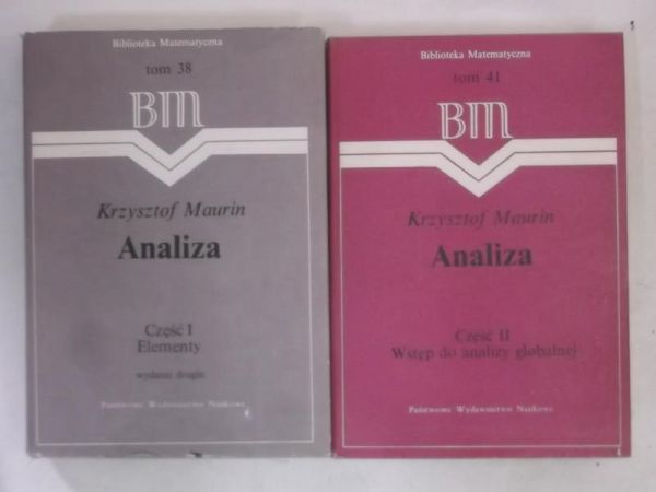 Maurin Krzysztof - Analiza, cz. I-II