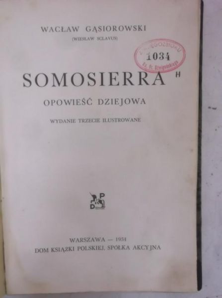 Samosierra, 1934 r.