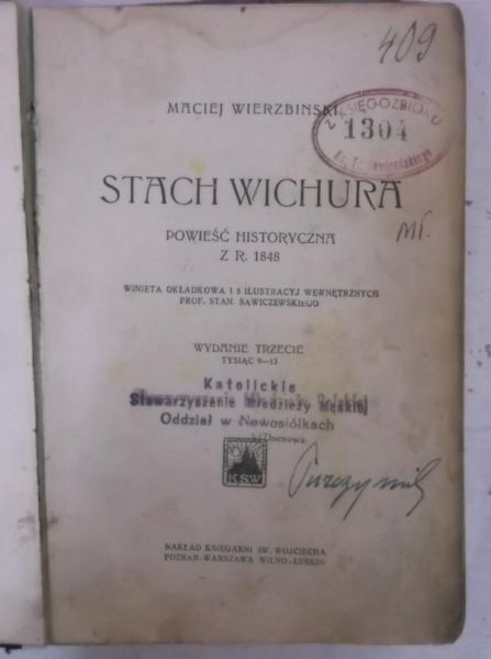 Stach Wichura, ok. 1920 r.
