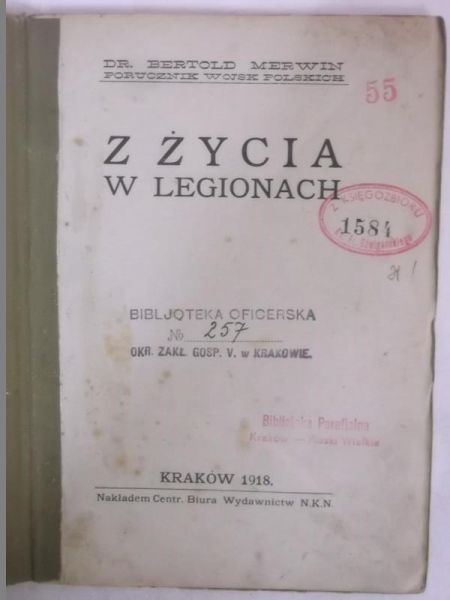 Z życia w legionach, 1918 r.