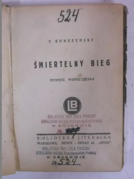 Śmiertelny bieg, 1939 r.