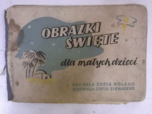 Obrazki święte dla małych dzieci, 1948 r.