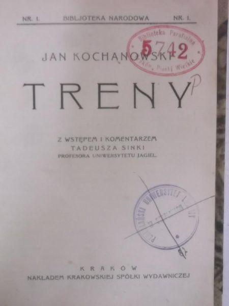 Treny, 1922 r.