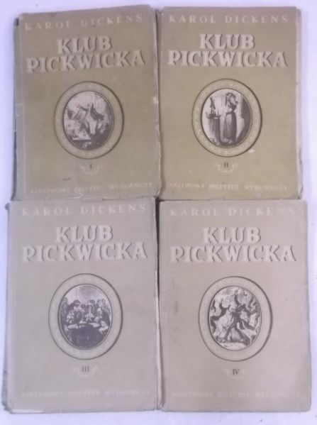 Klub Pickwicka, Tom  I-IV, 1949 r.