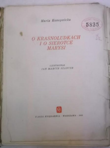 O krasnoludkach i o sierotce Marysi