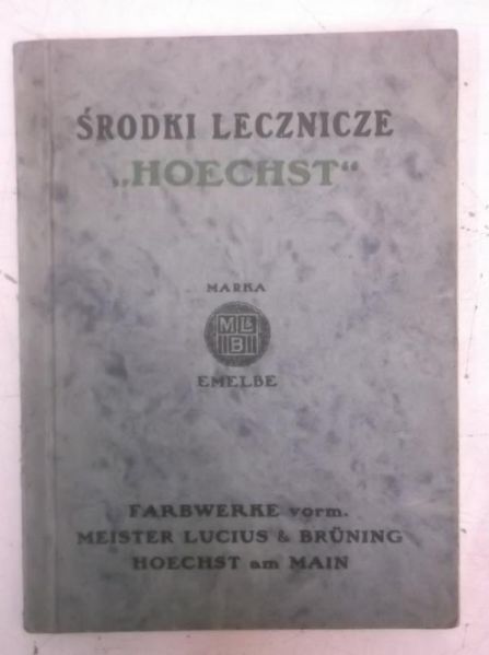 Środki Lecznicze "Heochst", ok. 1920 r.