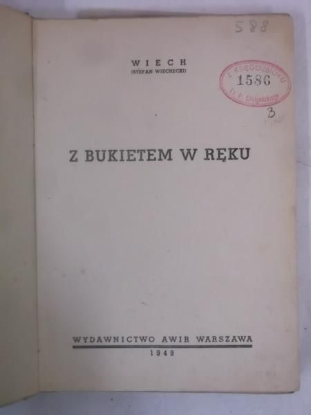 Z bukietem w ręku, 1949 r.