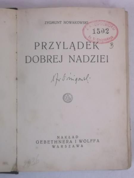 Przylądek Dobrej Nadziei,  1931 r.