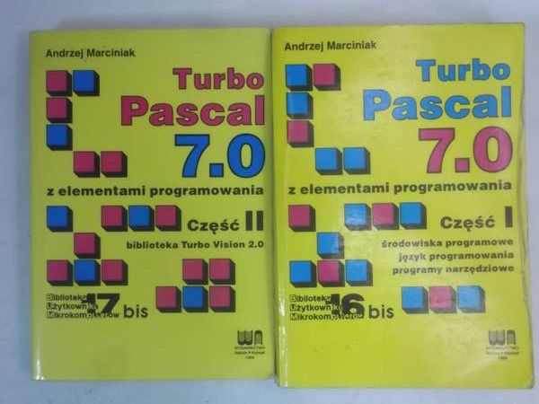 Marciniak Andrzej - Turbo Pascal 7.0, Cz. I-II