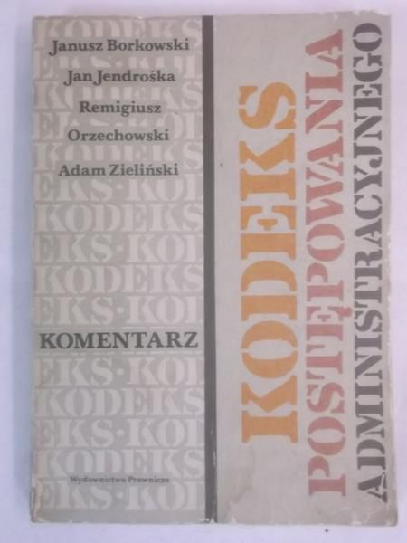 Kodeks postępowania administracyjnego