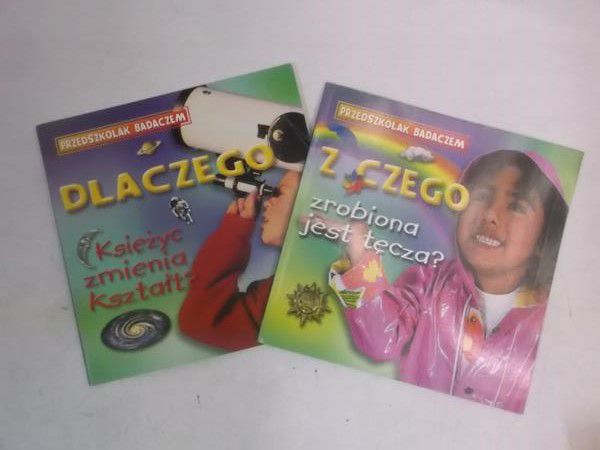Przedszkolak badaczem, 2 książki