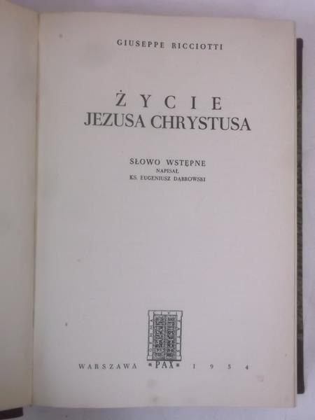 Życie Jezusa Chrystusa