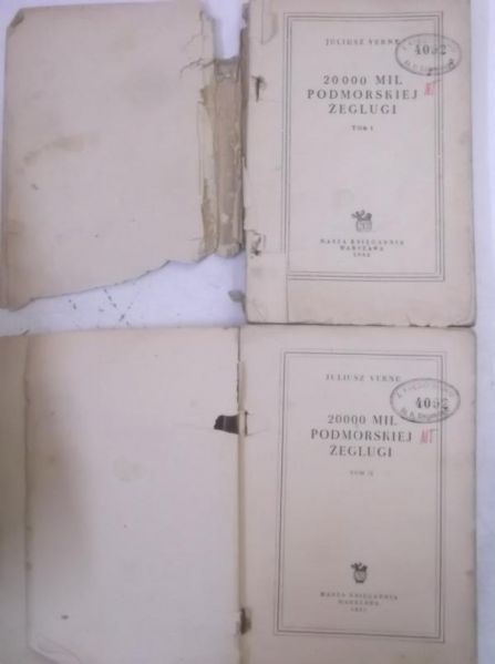 20000 Mil podmorskiej żeglugi, t. I-II,