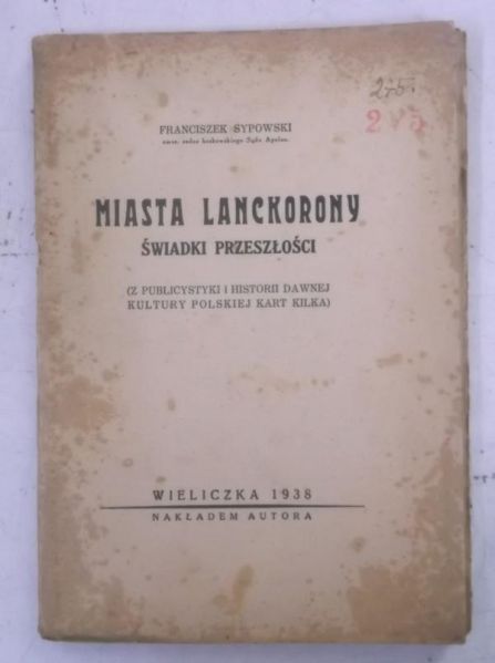 Miasta Lanckorony, 1938 r.