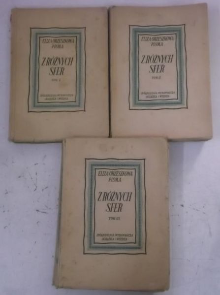 Z różnych sfer, Tom I-III, 1949 r.