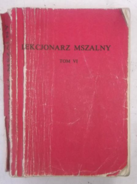 Lekcjonarz mszalny, Tom VI