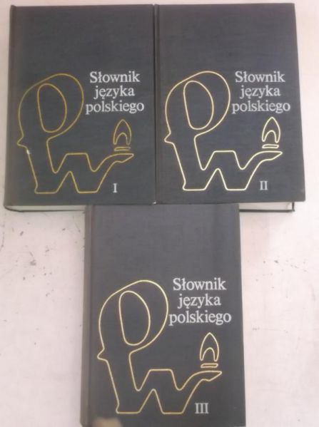 Słownik języka polskiego, Tom I - III