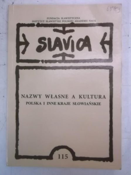 Nazwy własne a kultura