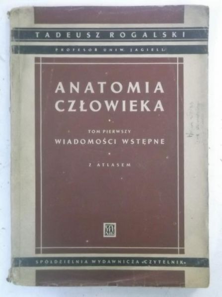 Anatomia człowieka, Tom I