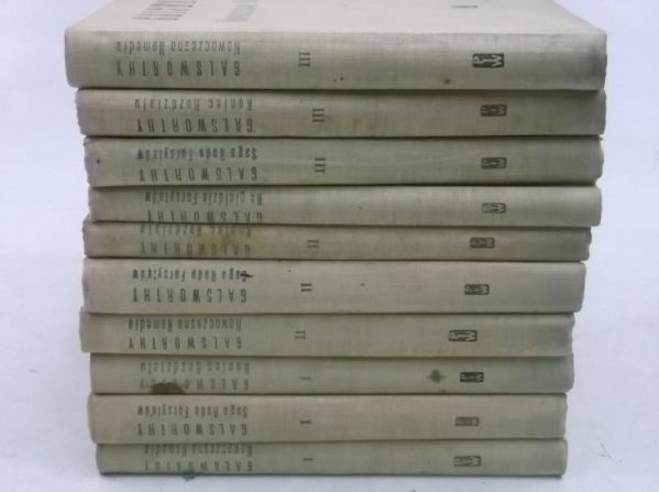Galsworthy John - Saga Rodu Forsyteów, 10 tomów