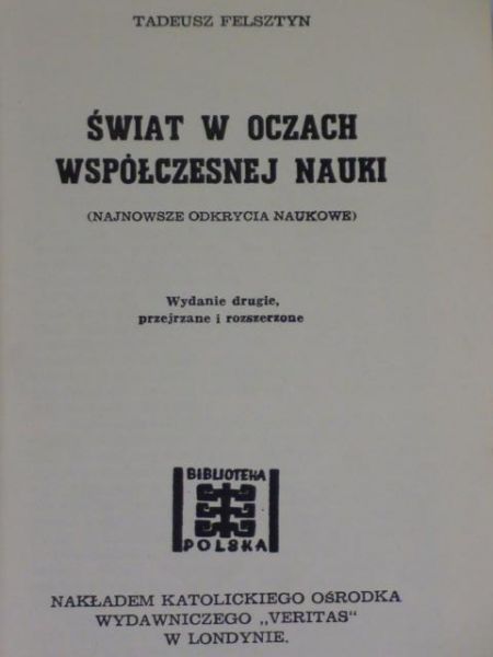 Świat w oczach współczesnej nauki