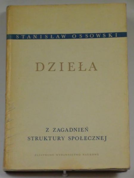 Z zagadnień struktury społecznej