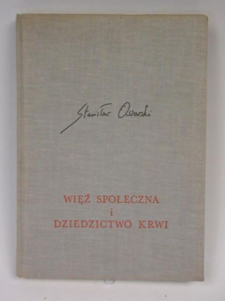 Więź społeczna i dziedzictwo krwi