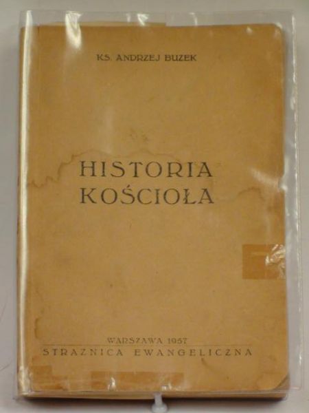 Buzek Andrzej - Historia Kościoła