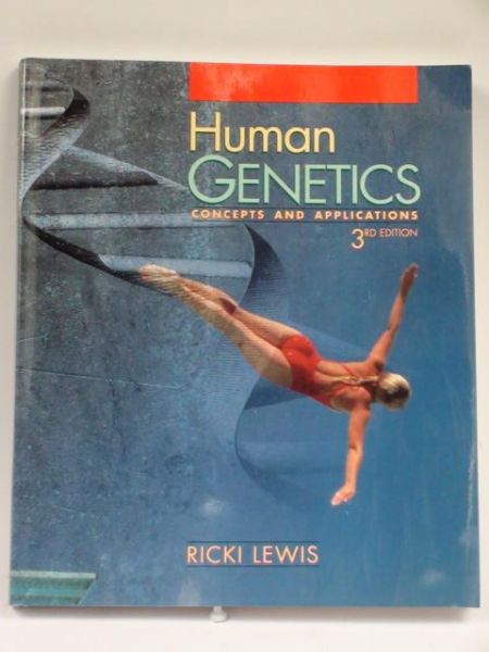 Lewis Ricki - Human Genetics concepts and applications