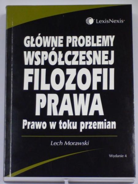 Główne problemy współczesnej filozofii prawa