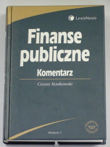 Kosikowski Cezary  -  Finanse publiczne