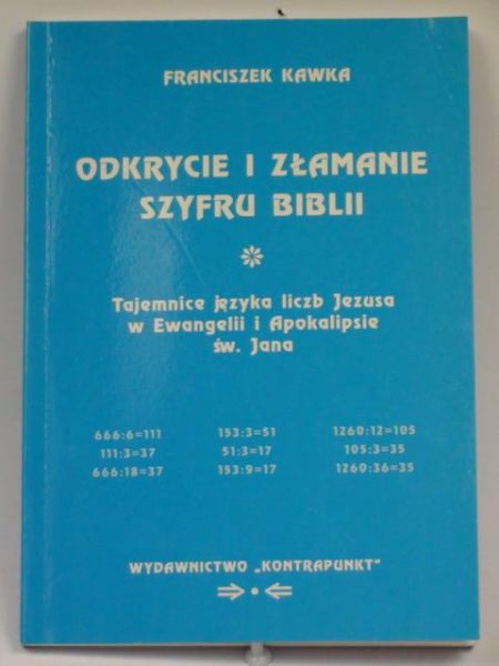 Odkrycie i złamanie szyfru Biblii