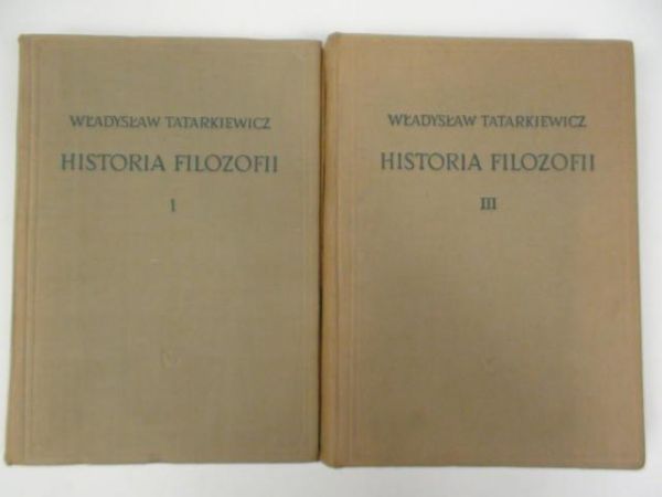 Historia filozofii Tom I i III