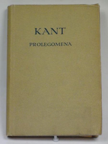 Prolegomena, BKF
