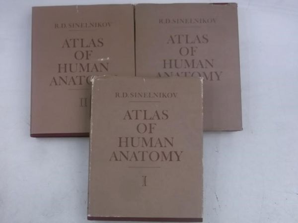 Atlas of Human Anatomy, Vol. I-III