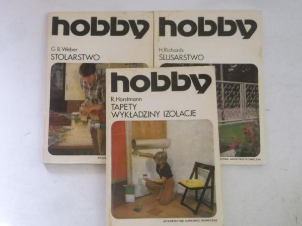 Hobby, trzy ksiażki