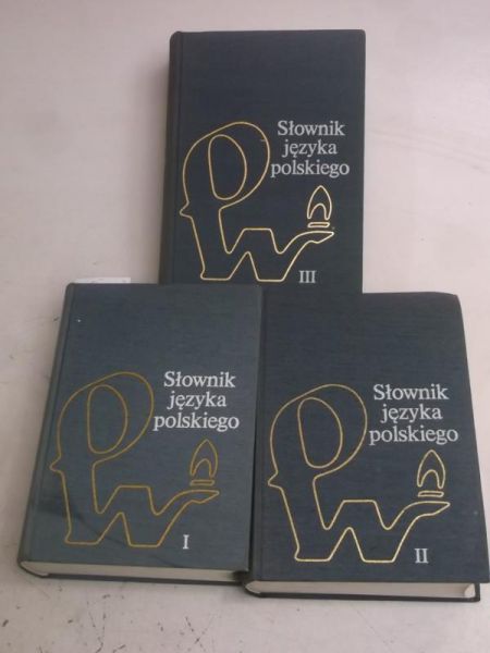 Słownik języka polskiego, Tom I-III